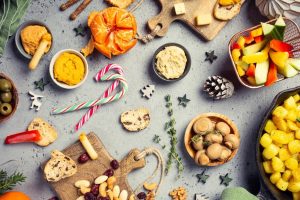 an assortment of holiday foods in Jefferson